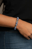 Soothes The Soul - Blue Bracelet Paparazzi