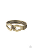 Let A Hundred SUNFLOWERS Bloom - Brass Bracelet Paparazzi