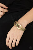 Let A Hundred SUNFLOWERS Bloom - Brass Bracelet Paparazzi