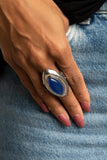 Sahara Seer - Blue Ring Paparazzi