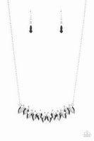 Icy Intensity - Silver Necklace Paparazzi