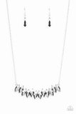 Icy Intensity - Silver Necklace Paparazzi