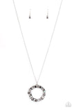 Wreathed in Wealth - Silver Necklace Paparazzi