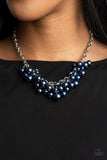 Down For The COUNTESS - Blue Pearl Necklace Paparazzi