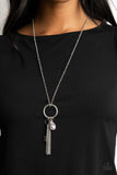 Unlock Your Sparkle - Purple Necklace Paparazzi