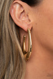 Find Your Anchor - Gold Earrings Paparazzi