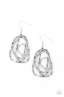 Artisan Relic - Silver Earrings Paparazzi