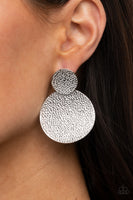 Refined Relic - Silver Earrings Paparazzi