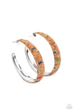 A CORK In The Road - Multi-Colored Earrings Paparazzi