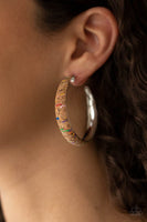 A CORK In The Road - Multi-Colored Earrings Paparazzi