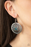 Mega Medallions - Blue Earrings Paparazzi