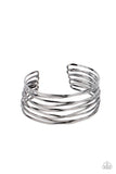 Nerves of Steel - Black Bracelet Paparazzi