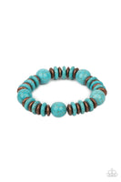 Rustic Rival - Copper Bracelet Paparazzi