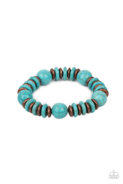 Rustic Rival - Copper Bracelet Paparazzi