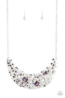 Fabulously Fragmented - Purple Necklace Paparazzi