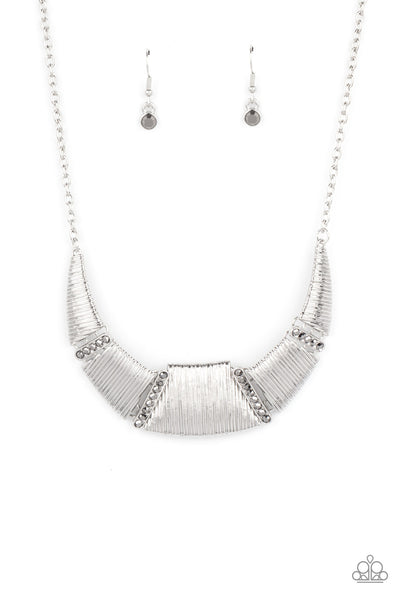 Going Through Phases - Silver Necklace Paparazzi