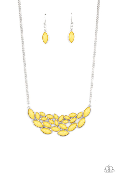 Eden Escape - Yellow Necklace Paparazzi