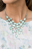 Serene Gleam - Blue Necklace Paparazzi