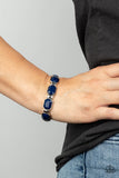 Fashion Fable - Blue Bracelet Paparazzi