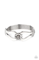 Let A Hundred SUNFLOWERS Bloom - Silver Bracelet Paparazzi