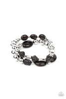 Authentically Artisan - Black Bracelet Paparazzi