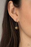 Extra Exhilarating - Brass Necklace Paparazzi