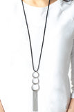 Industrial Conquest - Black Necklace Paparazzi