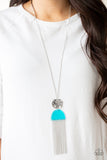 Color Me Neon - Blue Necklace Paparazzi