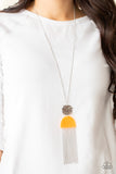 Color Me Neon - Orange Necklace Paparazzi