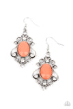 Tour de Fairytale - Orange Earrings Paparazzi