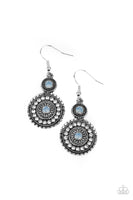 Opulent Outreach - Blue Earrings Paparazzi