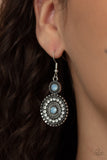 Opulent Outreach - Blue Earrings Paparazzi