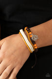 Lotus Beach - Orange Urban Bracelet Paparazzi