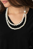 Remarkable Radiance - White Necklace Paparazzi