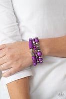 Perfectly Prismatic - Purple Bracelets Paparazzi