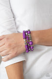 Perfectly Prismatic - Purple Bracelets Paparazzi