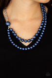 Remarkable Radiance - Blue Necklace Paparazzi