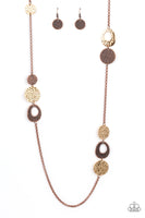 Gallery Guru - Copper Necklace Paparazzi