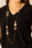 Gallery Guru - Copper Necklace Paparazzi