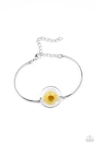 Cottage Season - Yellow Bracelet Paparazzi