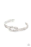 Nautical Grunge - Silver Bracelet Paparazzi