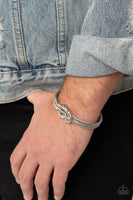 Nautical Grunge - Silver Bracelet Paparazzi