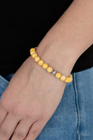 Awakened - Yellow Urban Bracelet Paparazzi