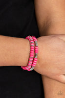 Desert Rainbow - Pink Bracelets Paparazzi