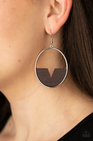 Island Breeze - Brown Earrings Paparazzi