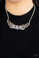 Heavenly Happenstance - Silver Necklace Paparazzi