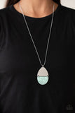 Rainbow Shores - Blue Necklace Paparazzi