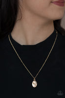 Be The Peace You Seek - Gold Necklace Paparazzi