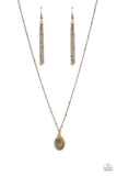 Be The Peace You Seek - Brass Necklace Paparazzi