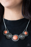 Canyon Cottage - Orange Necklace Paparazzi